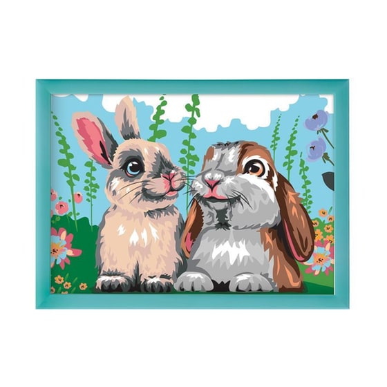 AS Company Paint & Frame Ζωγραφίζω Με Αριθμούς Cute Bunnies image 3
