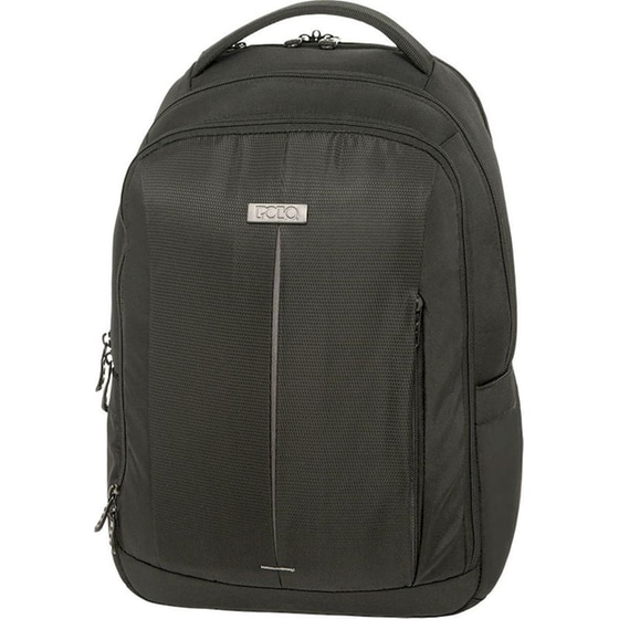 Τσάντα Πλάτης Polo Busy 18 lt με Θήκη Laptop 15.6'' - Μαύρο image 0