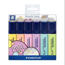 Σετ Μαρκαδόροι Υπογράμμισης Staedtler Textsurfer Classic Pastel (6 Τεμάχια)