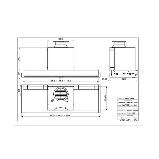 FABER 305.0557.691 IN-NOVA SMART X A90 Μηχανισμός Απορρόφησης 90 cm - Inox image 4
