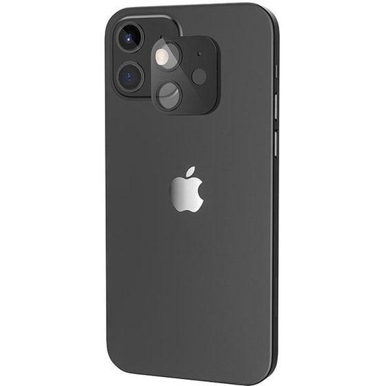 Προστατευτικό καμερών Apple iPhone 12 Mini - Hoco 3D Metal Anti-Fingerprint - Black image 0