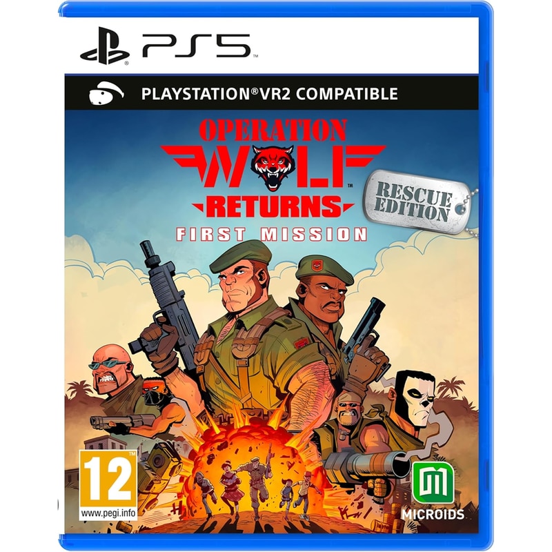 MICROIDS Operation Wolf Returns: First Mission Rescue Edition - PS5