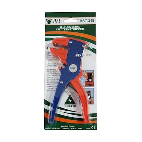 Best Κόφτης Και Απογυμνωτής Καλωδίων Bst-318 image 1