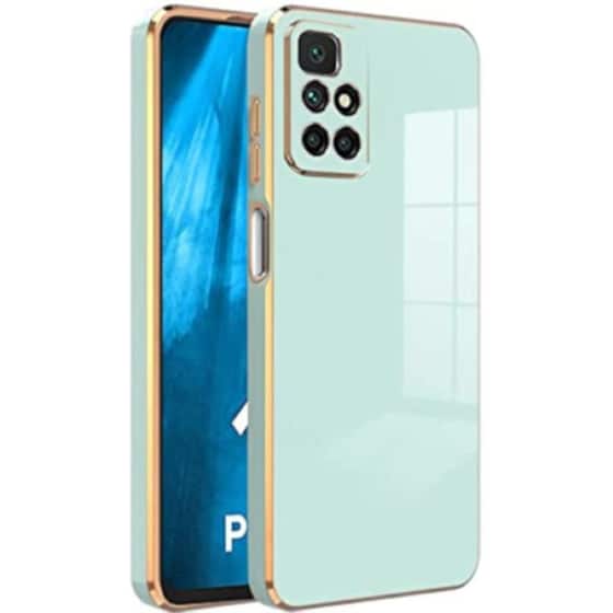 Θήκη Xiaomi Redmi 10 / Redmi 10 2022 - Bodycell Gold Plated - Mint Green image 0