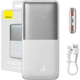 Powerbank Baseus 10000mAh 20W - Λευκό