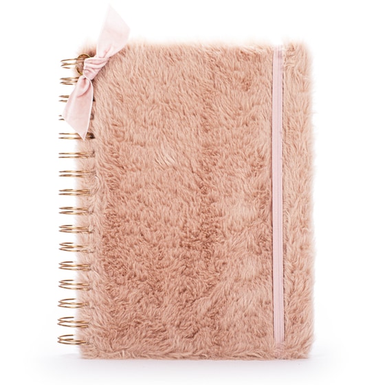 Σημειωματάριο Tri-Coastal Ριγέ Ροζ image 0