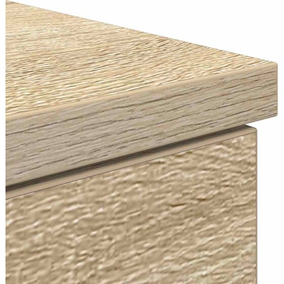 Γραφείο VidaXL από Επεξεργασμένο Ξύλο 140x49x76 cm - Sonoma Δρυς image 4