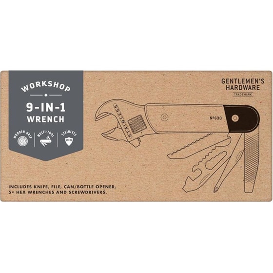 Πολυεργαλείο Gentlemen's Hardware Wrench Kraft Packaging image 1