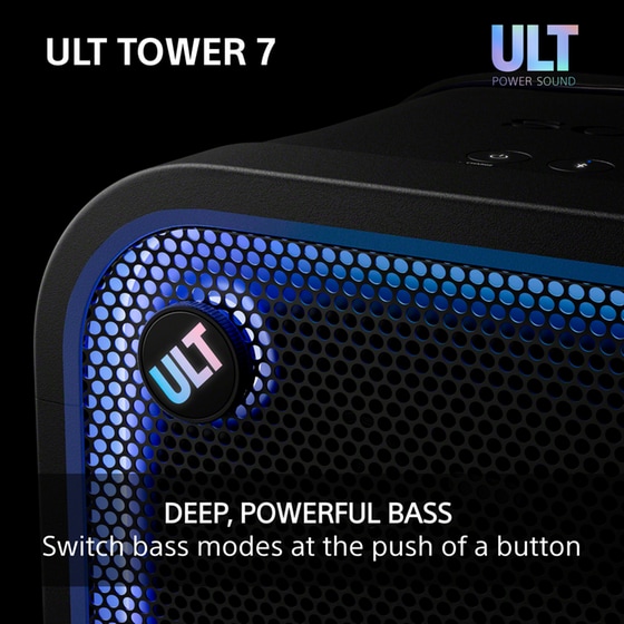 Party Speaker Sony ULT Tower 7 420W - Black image 4