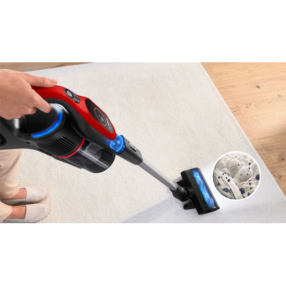 BOSCH Unlimited 9 ProAnimal BBS931PET 18 V 0.4 L Κόκκινη Σκούπα Stick image 3