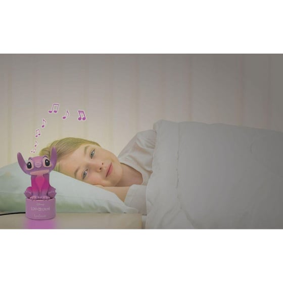 Lexibook Παιδικό Διακοσμητικό Φωτιστικό Angel - Μωβ image 1