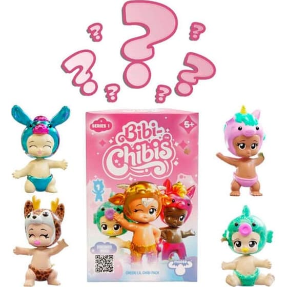 Bibi Chibis Series 1 Κούκλα Μωρό Φιγούρα Έκπληξη - (Διάφορα Σχέδια) image 2