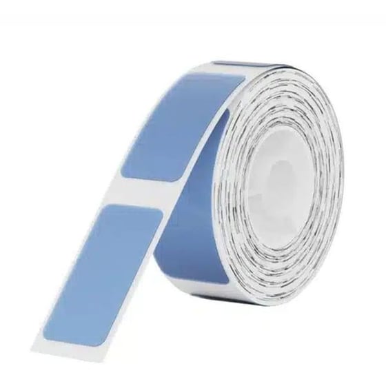 Θερμικά αυτοκόλλητα ετικετών NIIMBOT 14 x 30mm - 195 τμχ - Μπλε image 0