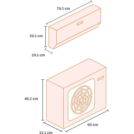 XIAOMI MIJIA ECO Κλιματιστικό Inverter 9.000 BTU A++/A+++ με WiFi image 1