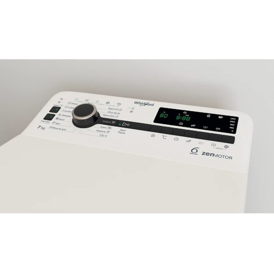 WHIRLPOOL TDLRB 7232BS EU 7 kg 1.200 Στροφές Λευκό Πλυντήριο Ρούχων image 10