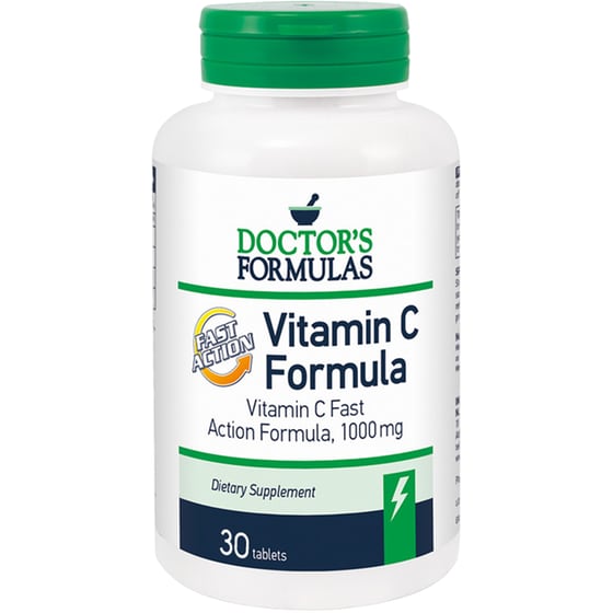 Doctor's Formulas Vitamin C 1000 Formula Fast Action - 30 κάψουλες image 0