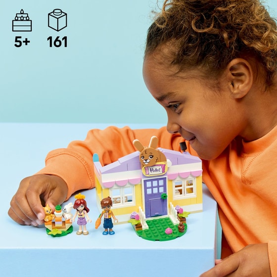 LEGO® Friends Ξενοδοχείο της Χάρτλεϊκ Σίτυ για Κουνελάκια (42679) image 1
