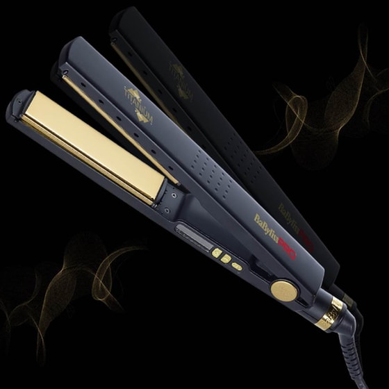 Ισιωτικό Μαλλιών BABYLISS PRO Titanium Bab3091bkte Μαύρο image 1