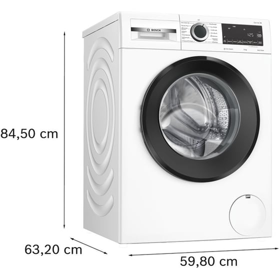 BOSCH WGG244ZPGR 9 kg 1.400 Στροφές Λευκό Πλυντήριο Ρούχων image 5