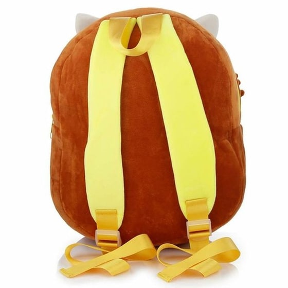 Τσάντα Πλάτης Νηπιαγωγείου Puckator Adoramals Red Panda Plush image 3