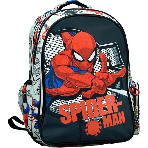 Τσάντα Πλάτης Δημοτικού Gim Spiderman Spider Wall image 0