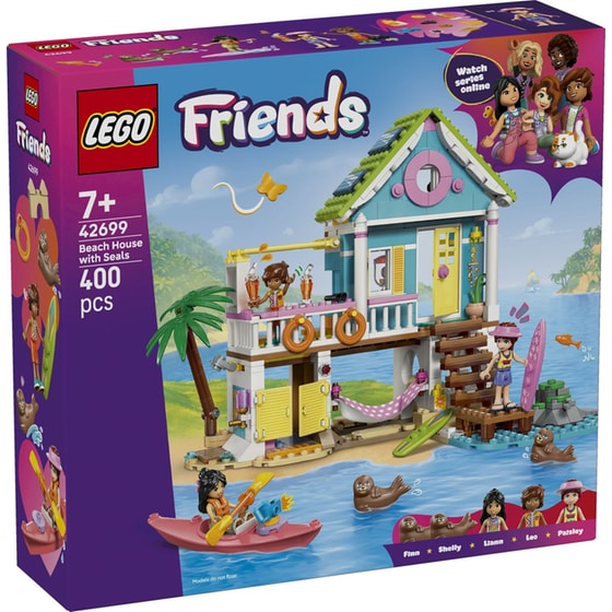 LEGO® Friends Beach House with Seals (42699) image 0