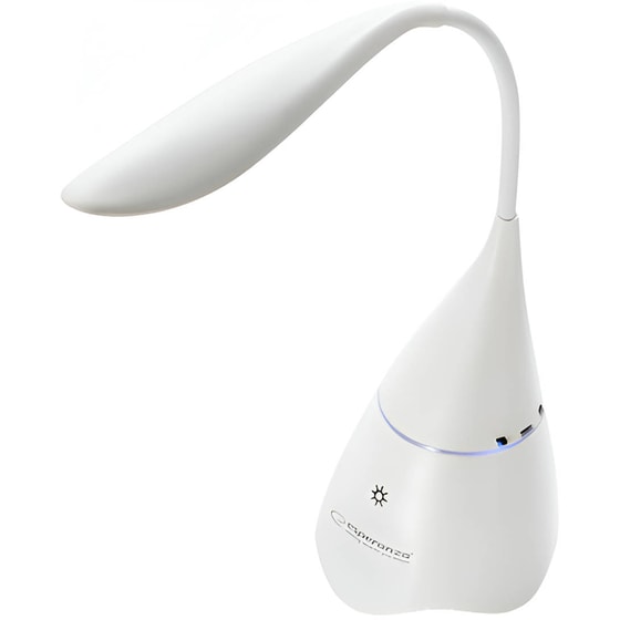 Φωτιστικό Γραφείου Esperanza Ep151w με Bluetooth 3W - Λευκό image 2