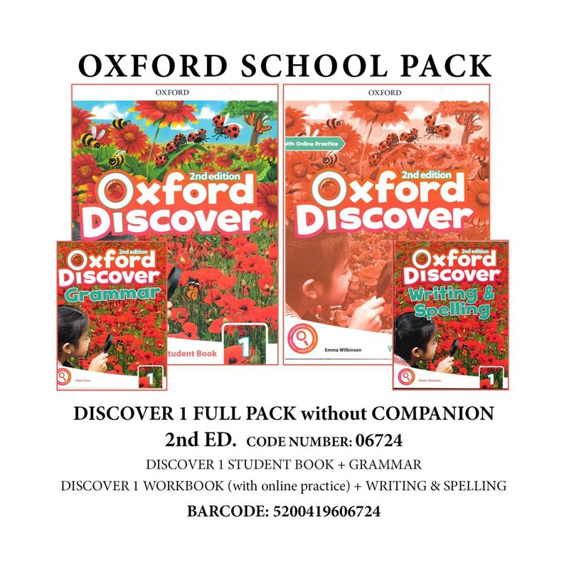 Discover 1 (II Ed) Full Pack (Without Companion)