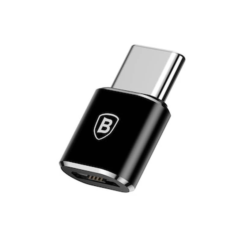 BASEUS Αντάπτορας Baseus USB-C Male σε micro USB Female