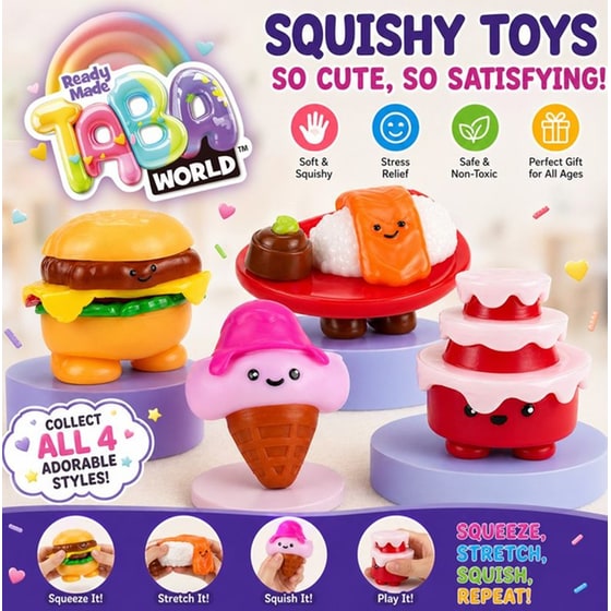 Squishies Taba World Taba Stackers - Τυχαία Επιλογή image 1