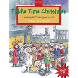 Βιβλίο Για Βιολί Oxford Fiddle Time Christmas For Violin - Cd