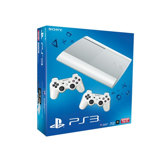 GC CONSOLE PS3 12GB CLAS WHITE + 2ND DS3 image 0