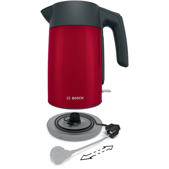 BOSCH TWK7L464 2400 W 1.7 L Κόκκινο Βραστήρας image 10