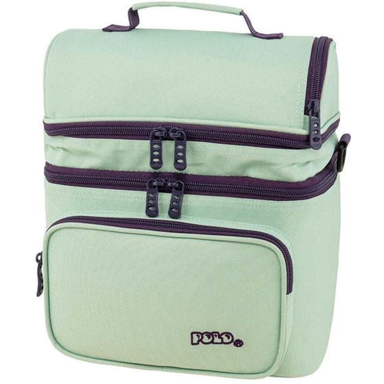 Τσαντάκι Φαγητού Ισοθερμικό Polo Double Cooler Πράσινο 9L image 0