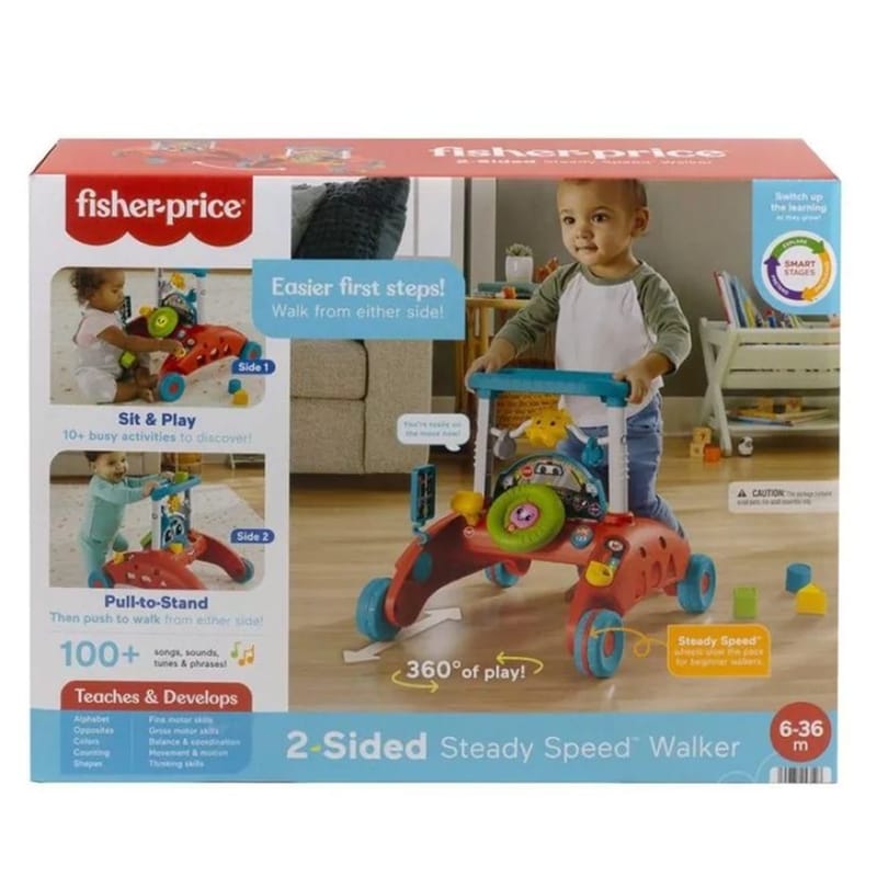 FISHER PRICE Fisher Price Εκπαιδευτική Στράτα - Αυτοκινητάκι 3 Σε 1