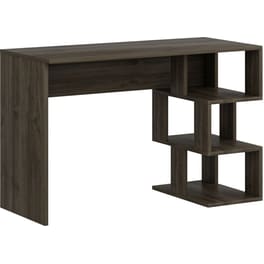 Γραφείo Βιβλιοθήκη 24Mall Nuvole από Μοριοσανίδα 110x50x73.8 cm - Καφέ