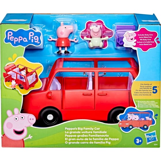 Σετ Παιχνιδιού Peppa Pig Peppa's Big Family Car image 0