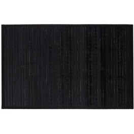 Πατάκι Μπάνιου Spitishop F-v Black 131569a από Bamboo 50x80cm - Μαύρο