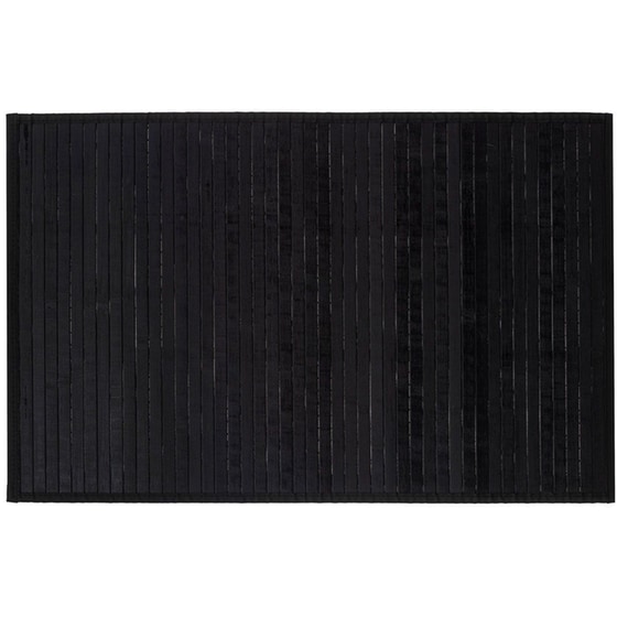 Πατάκι Μπάνιου Spitishop F-v Black 131569a από Bamboo 50x80cm - Μαύρο image 0