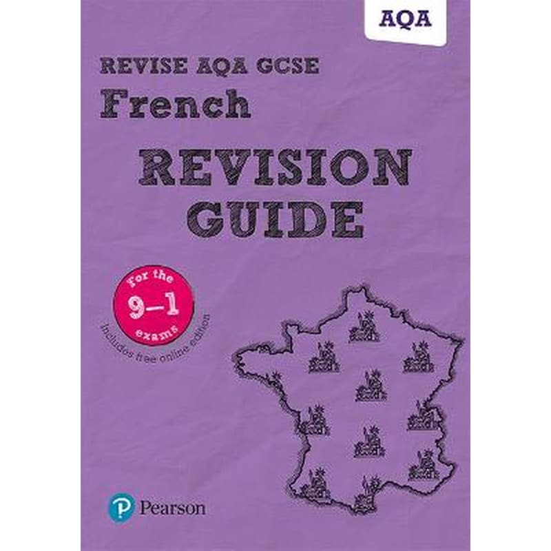 Pearson REVISE AQA GCSE French Revision Guide inc online edition - 2023 and 2024 exams