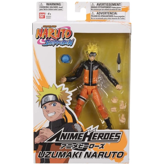Φιγούρα Bandai - Naruto - Anime Heroes - Naruto Uzamaki image 4