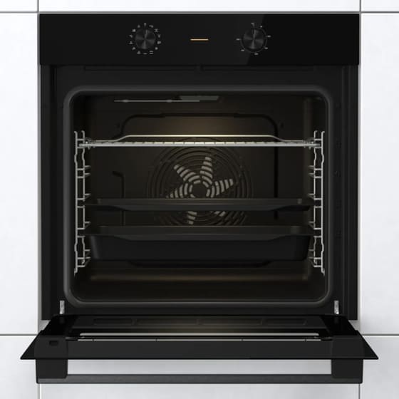 GORENJE BO6717E03BG 77 Lt Μαύρο Εντοιχιζόμενος Φούρνος Άνω Πάγκου image 2
