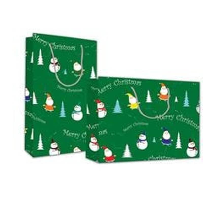 ΝΕΧΤ Χάρτινη Τσάντα Next Merry Christmas 46x14x40cm - Με σχέδιο