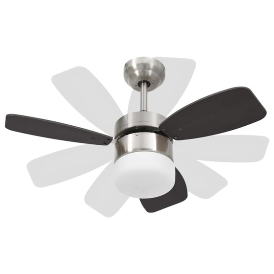 vidaXL 39W 76cm με Φως και Τηλεχειριστήριο Ανεμιστήρας Οροφής image 5