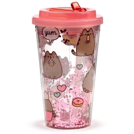 Παγούρι&nbsp;Puckator με&nbsp;Καλαμάκι&nbsp;Pusheen&nbsp;the&nbsp;Cat 500ml image 3