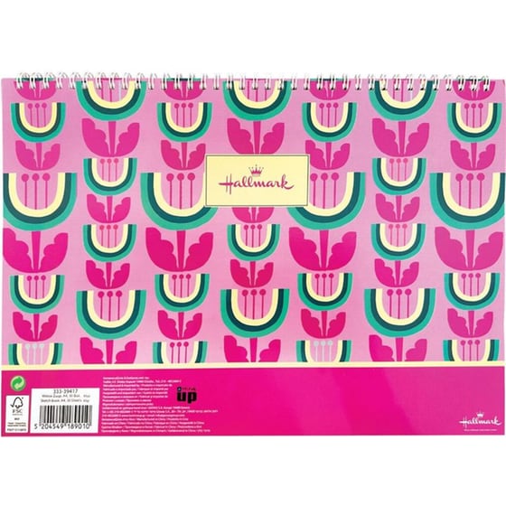 Μπλοκ Ζωγραφικής Hallmark Α4 30 Φύλλων Tulip image 0