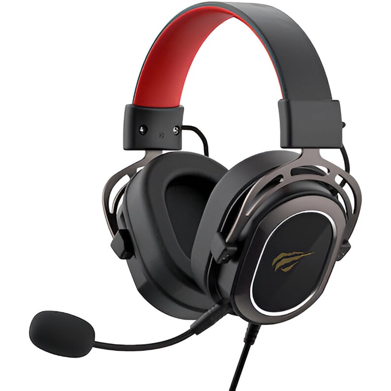 HAVIT Ακουστικά Κεφαλής Gaming Havit H2008d - Μαύρα