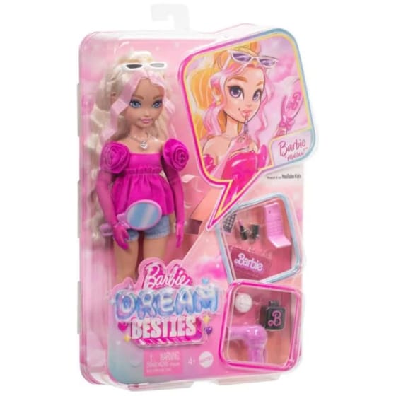 Κούκλα Barbie Dream Besties - Barbie Malibu (HYC21) image 1