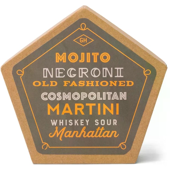 Σουπλά&nbsp;Gentlemen's Hardware Ceramic&nbsp;Cocktail&nbsp;(4 Τεμάχια) image 1