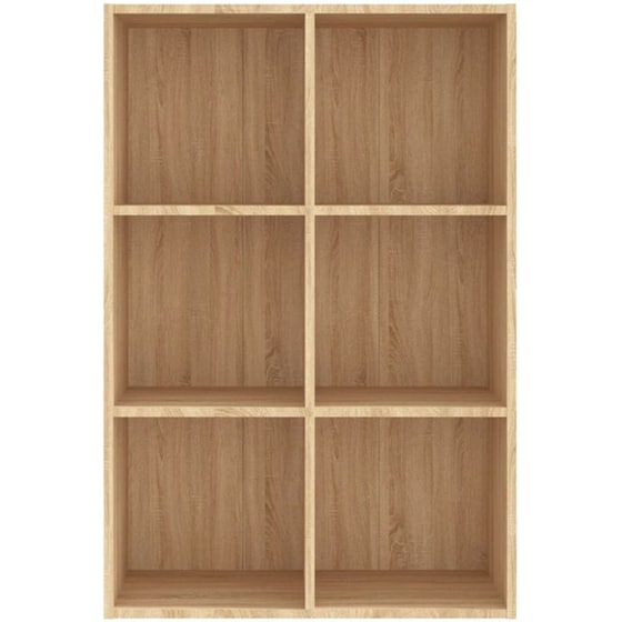 Βιβλιοθήκη VidaXL από  Μοριοσανίδα 66x30x98 cm - Sonoma image 5